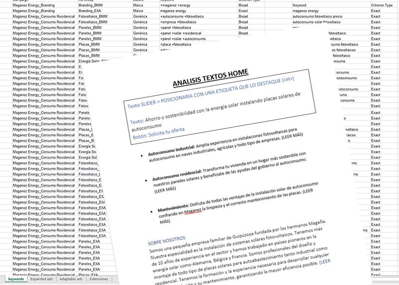 Análisis editorial y optimización SEO del contenido