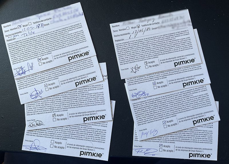 Ejemplo Fichas de captación para volcado digital